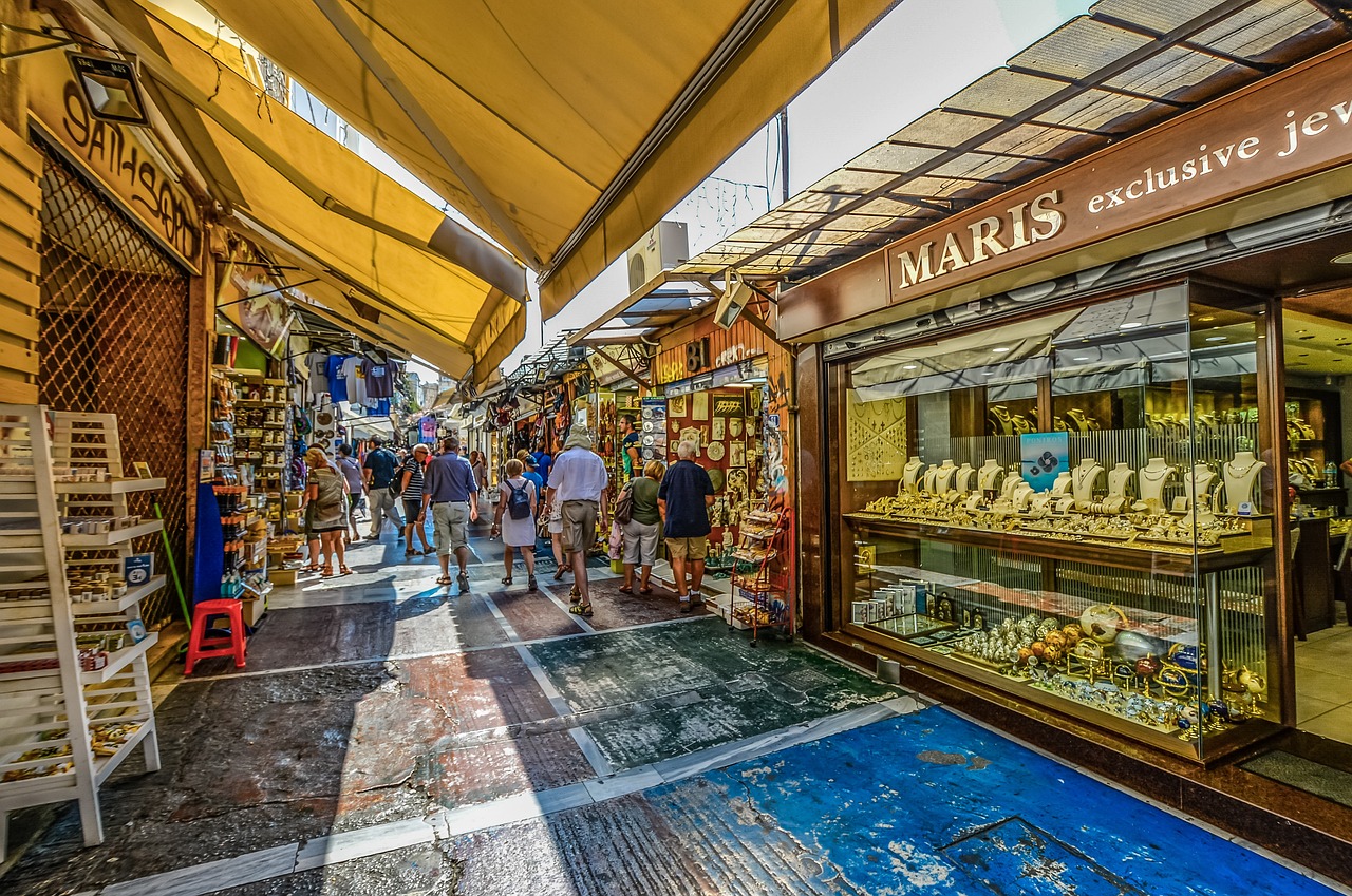 Shopping in Greece
